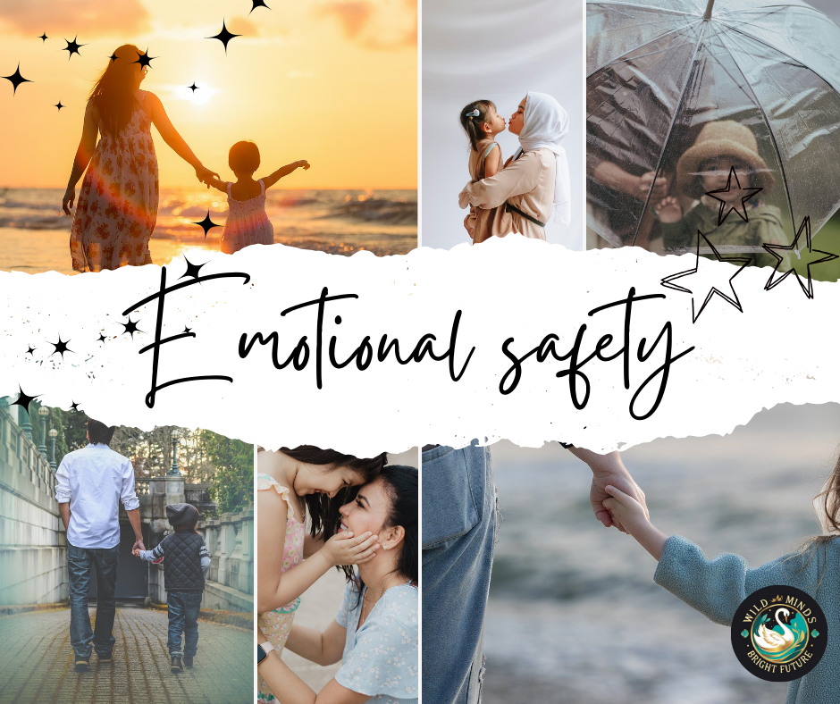 The hardest part isn’t giving safety … It’s learning to receive it