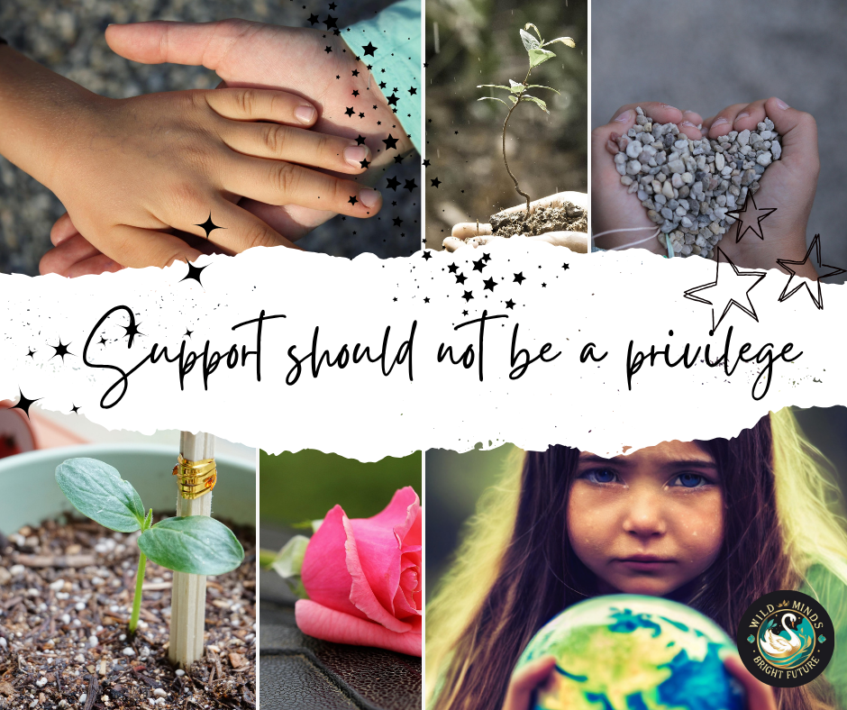Support should not be a privilege